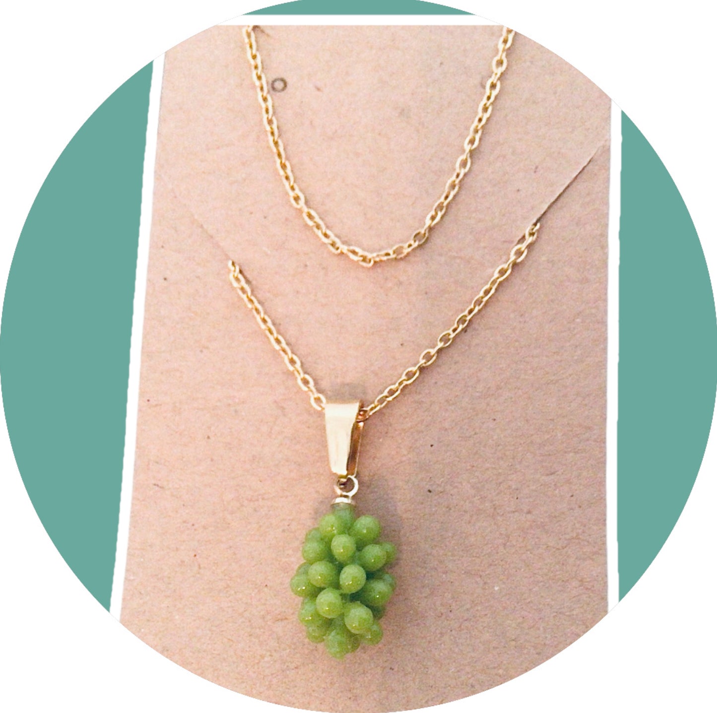 Duo raisin Bracelet & Collier 💚💚💚💚