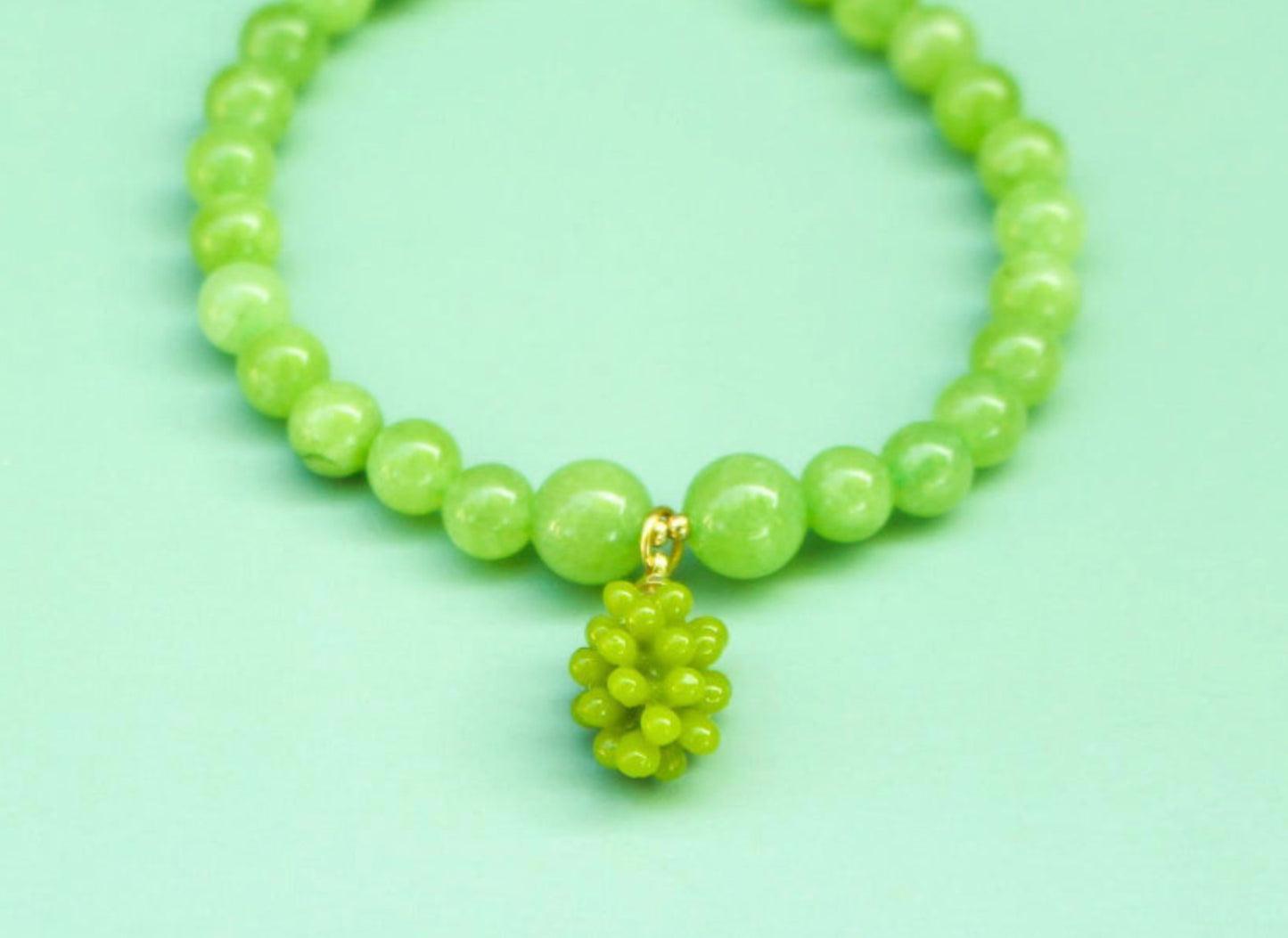 Duo raisin Bracelet & Collier 💚💚💚💚