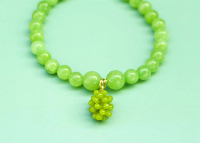 Duo raisin Bracelet & Collier 💚💚💚💚