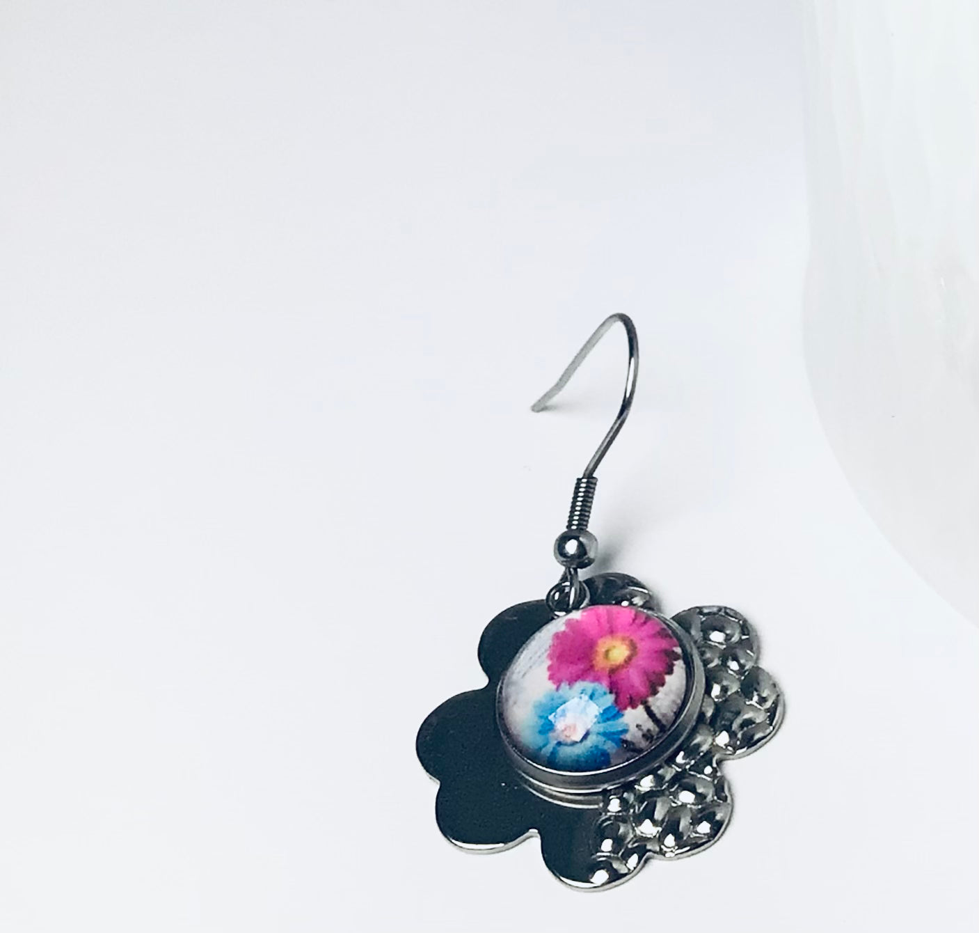 Boucles d’oreilles Chrysanthèmes