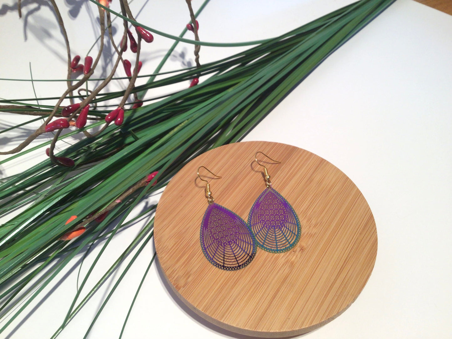 Boucles d’oreilles Arc-en-ciel