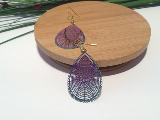 Boucles d’oreilles Arc-en-ciel