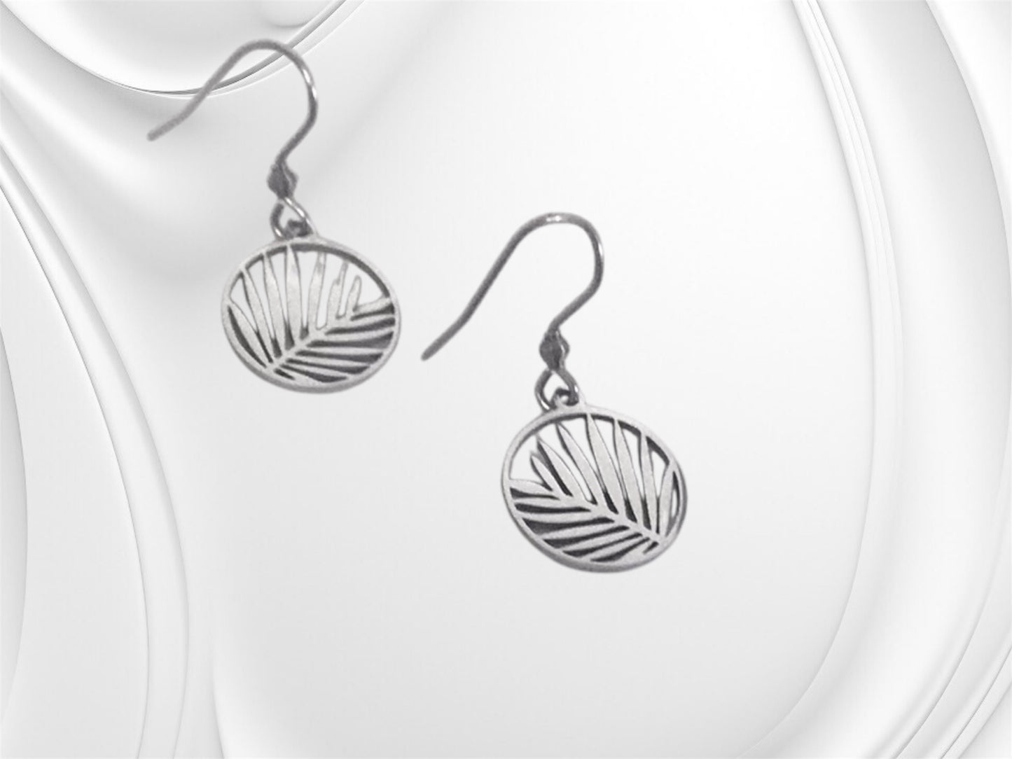 Boucles d’oreilles Fleurs de Palmier