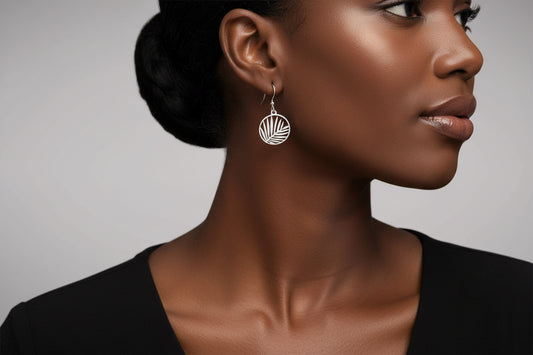 Boucles d’oreilles Fleurs de Palmier
