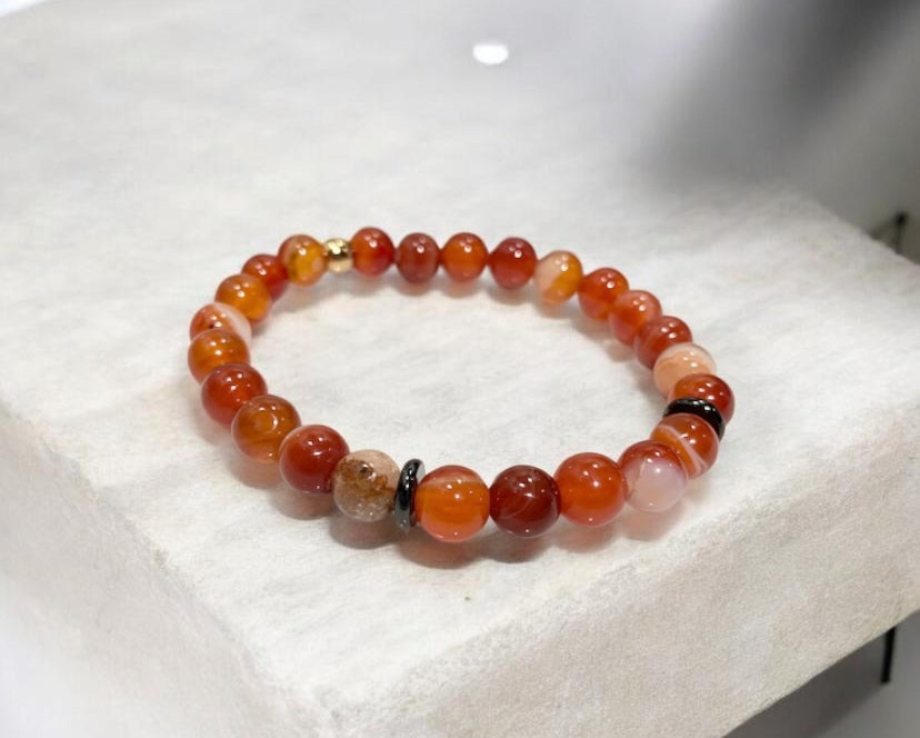Bracelet Orange Brulé 🧡