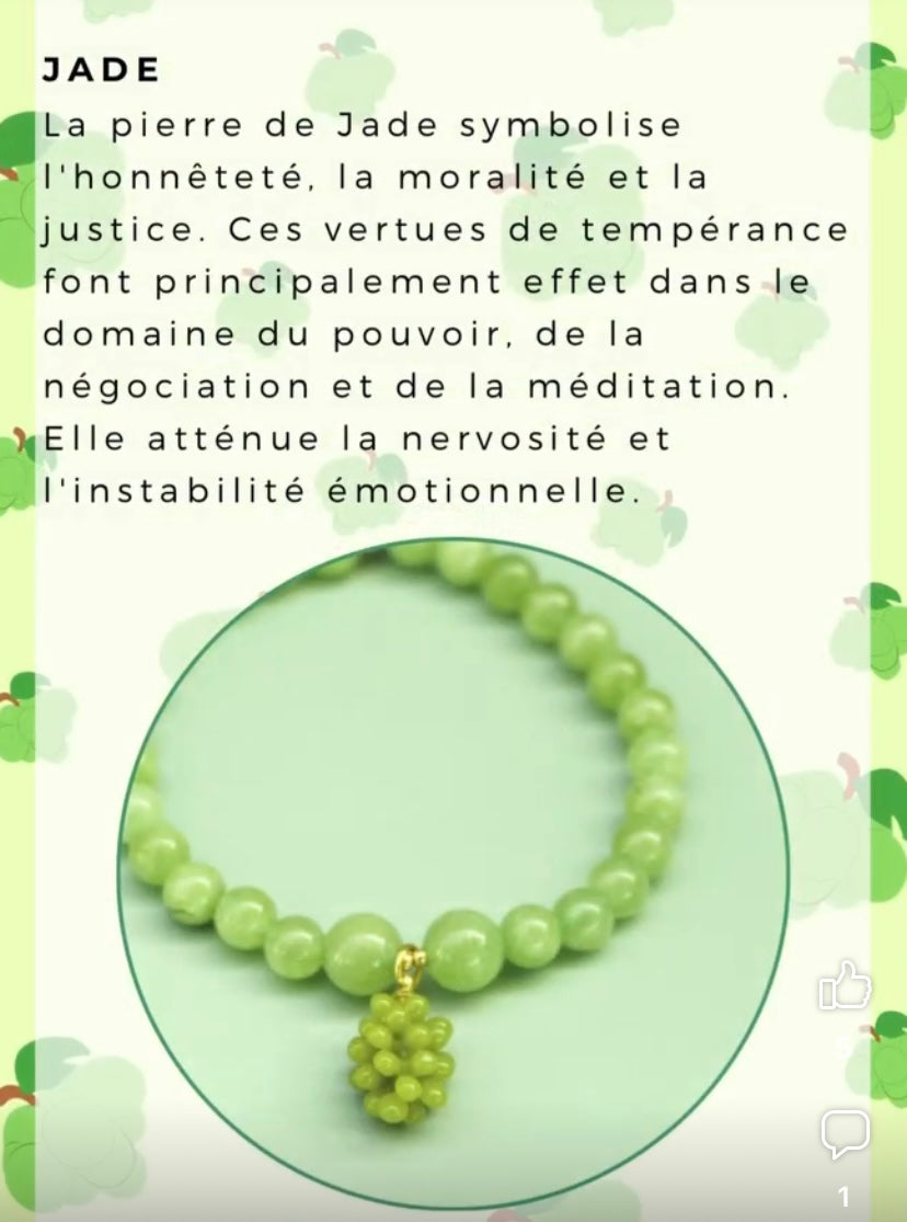 Bracelet Collection Fruitée Raisin Surprise