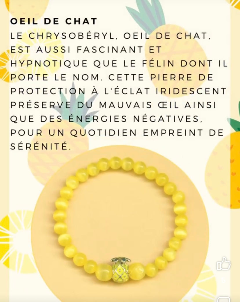 Bracelet Collection Fruitée 🍍 Ananas 🍍
