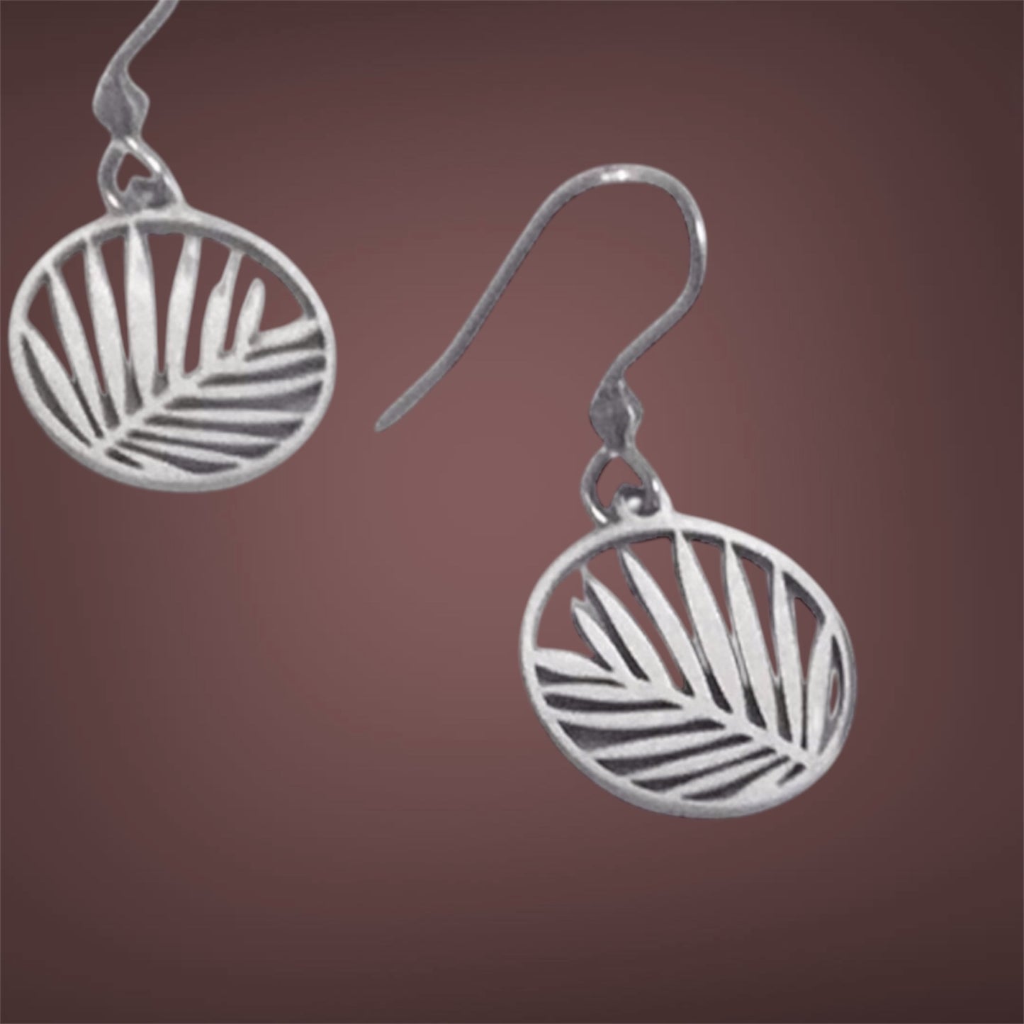 Boucles d’oreilles Fleurs de Palmier