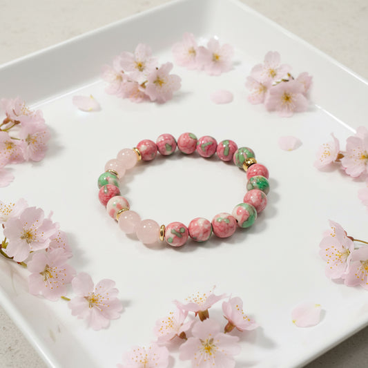 Bracelet Fleurs de pluie
