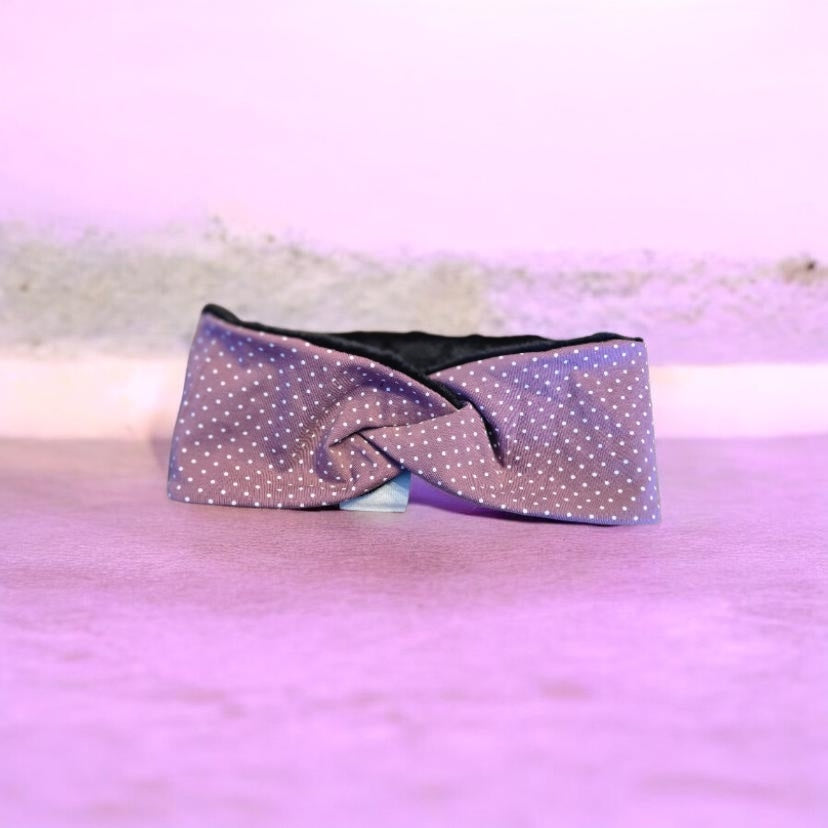 Bandeau petits pois Lavande 💜