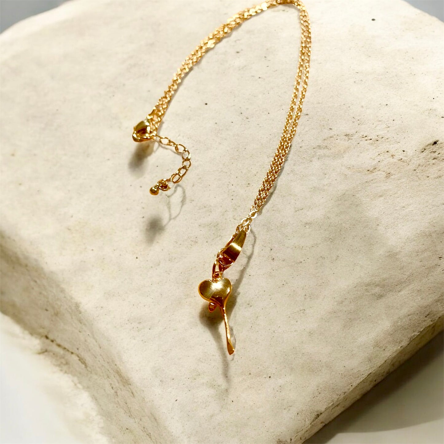 Collier Coeur fondant 💛