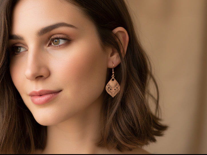 Boucles d’oreilles Aiyanna Rose Gold