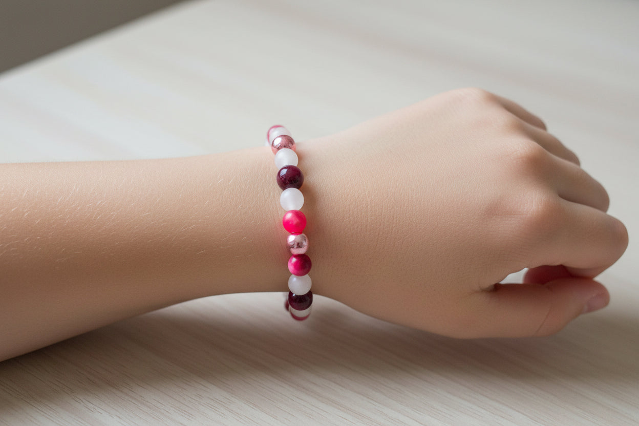 Bracelet Rose Bonbon 🩷🩷