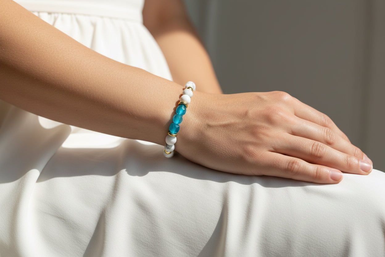 Bracelet 🤍🩵 Puissance Féminine