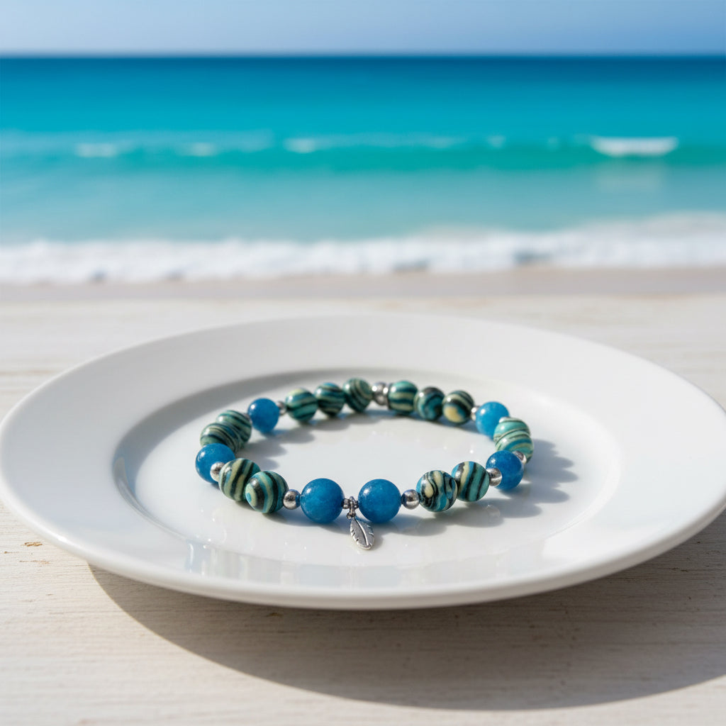Bracelet Malachite 💙