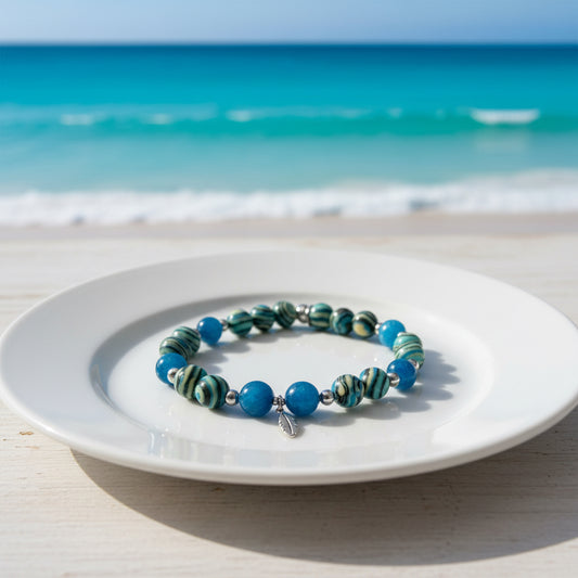 Bracelet Malachite 💙