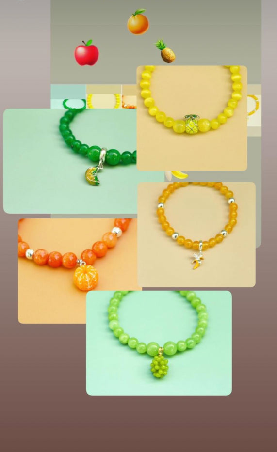 Bracelet Collection Fruitée Clémentine 🍊